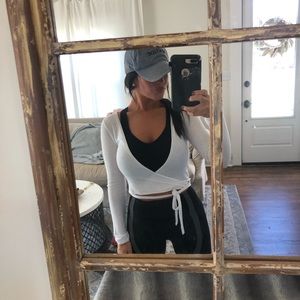 Lululemon wrap top size 2